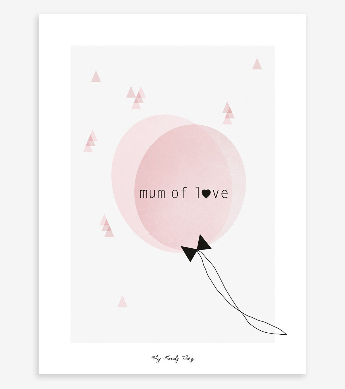 Mamma d'amore - Poster per bambini - Mamma d'amore