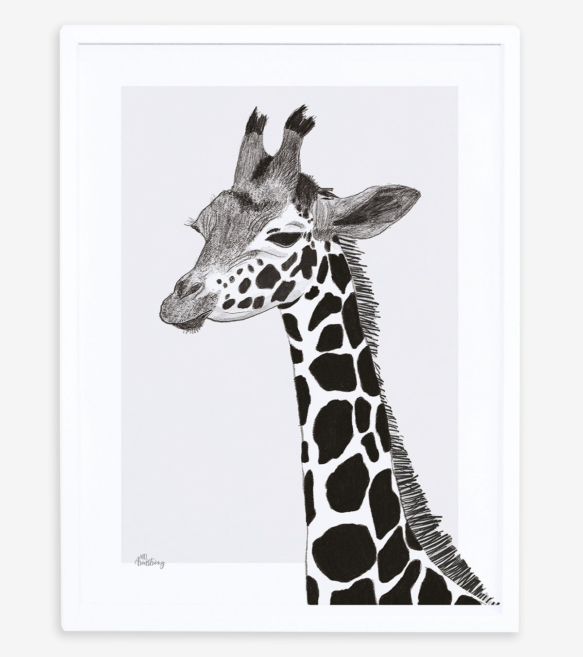 SERENGETI - Poster per bambini - La giraffa