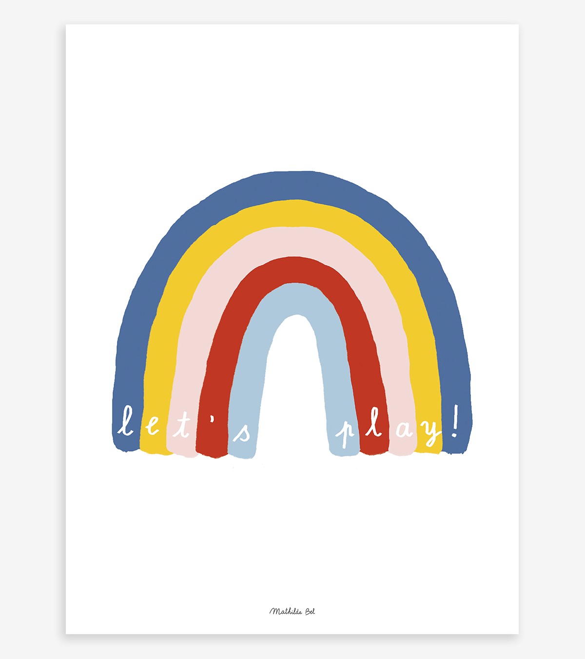 BROOKLYN - Poster per bambini - Arcobaleno