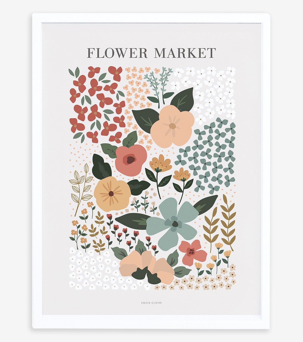 BLOEM - Poster per bambini - Mercato dei fiori
