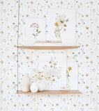 MADEMOISELLE - Set di 4 Posters - Fiori botanici