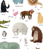 ANIMALIA - Poster per bambini - Animali