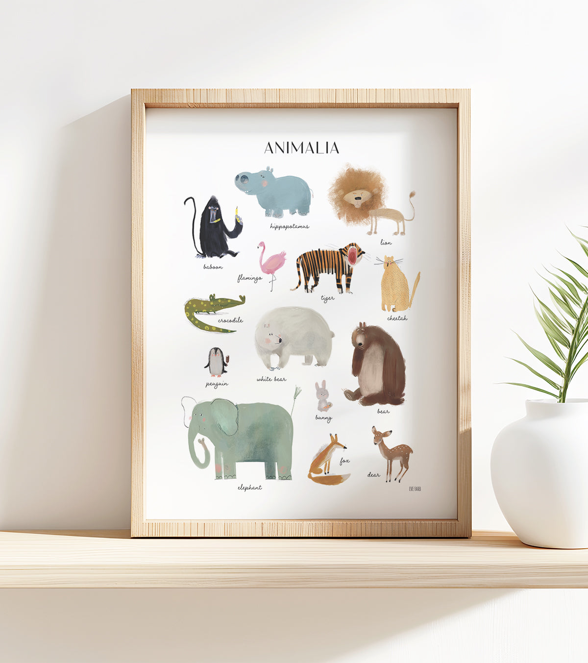 ANIMALIA - Poster per bambini - Animali