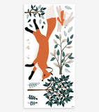 M. FOX - Adesivi murali murales - Foresta, volpe e coniglio
