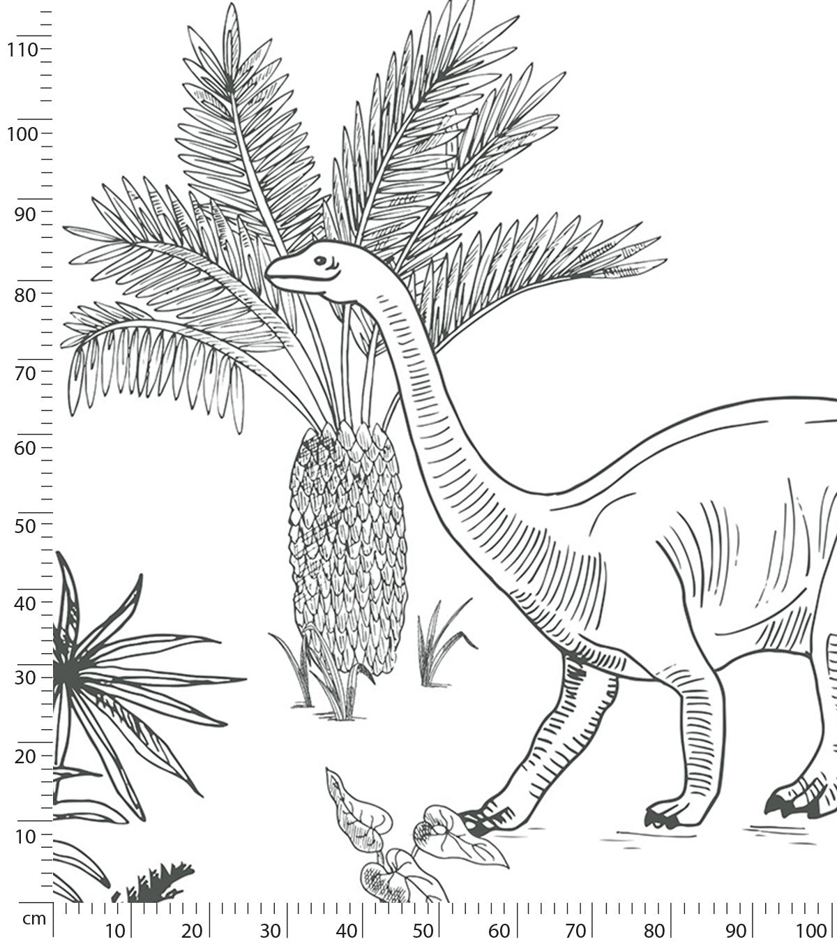 DINOSAURUS - Carta da parati panoramica - Dinosauri