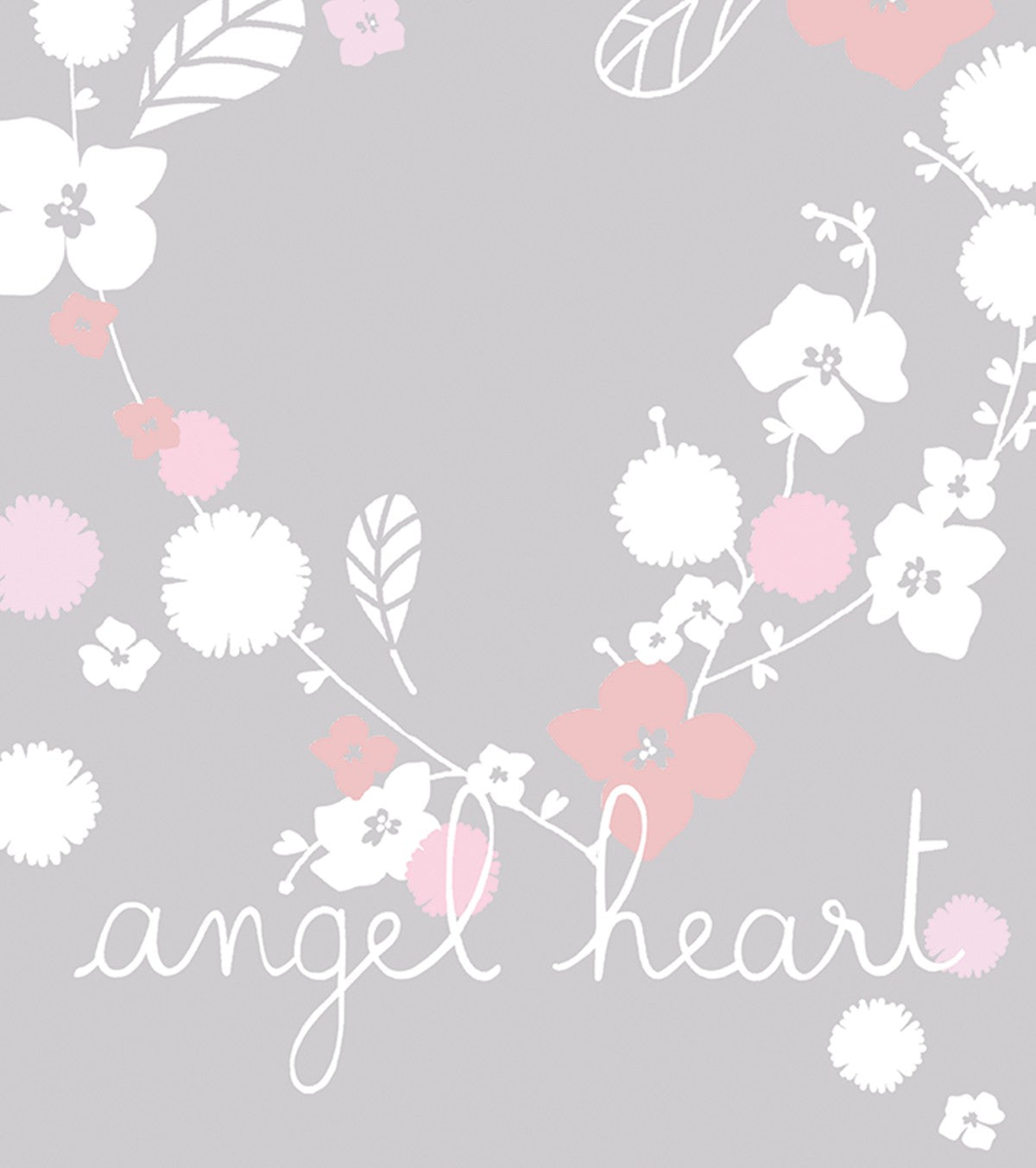 ANGEL - Poster per bambini - Corona di fiori