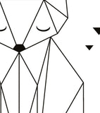 ORIGAMI - Poster per bambini - Volpe (geometrico)