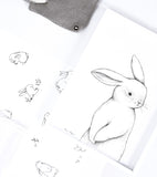 BUNNY - Poster per bambini - Faccia da coniglio