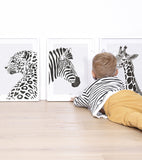 SERENGETI - Poster per bambini - La giraffa
