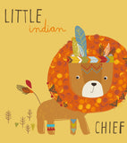 LITTLE INDIANS - Poster per bambini - Lion