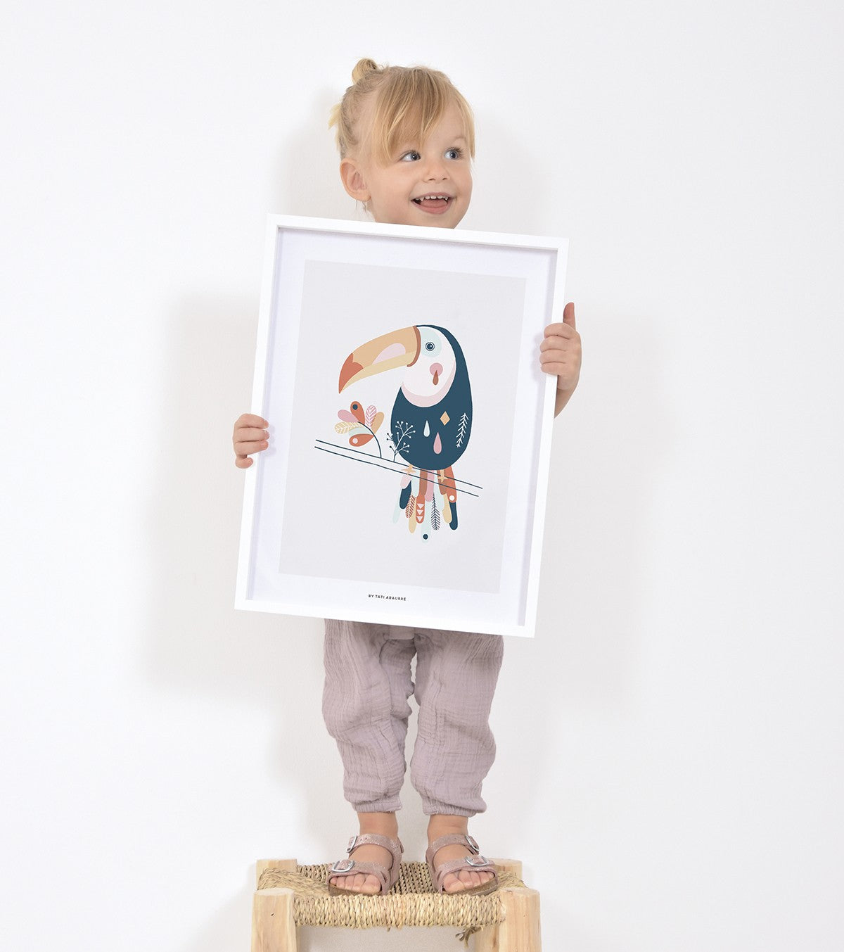 PARADISIO - Poster per bambini - Tucano sul suo ramo
