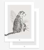 BLACK MAJIK - Set di 2 Posters - Leopardo