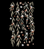 LILYDALE - Adesivo grande - Eucalipto e fiori