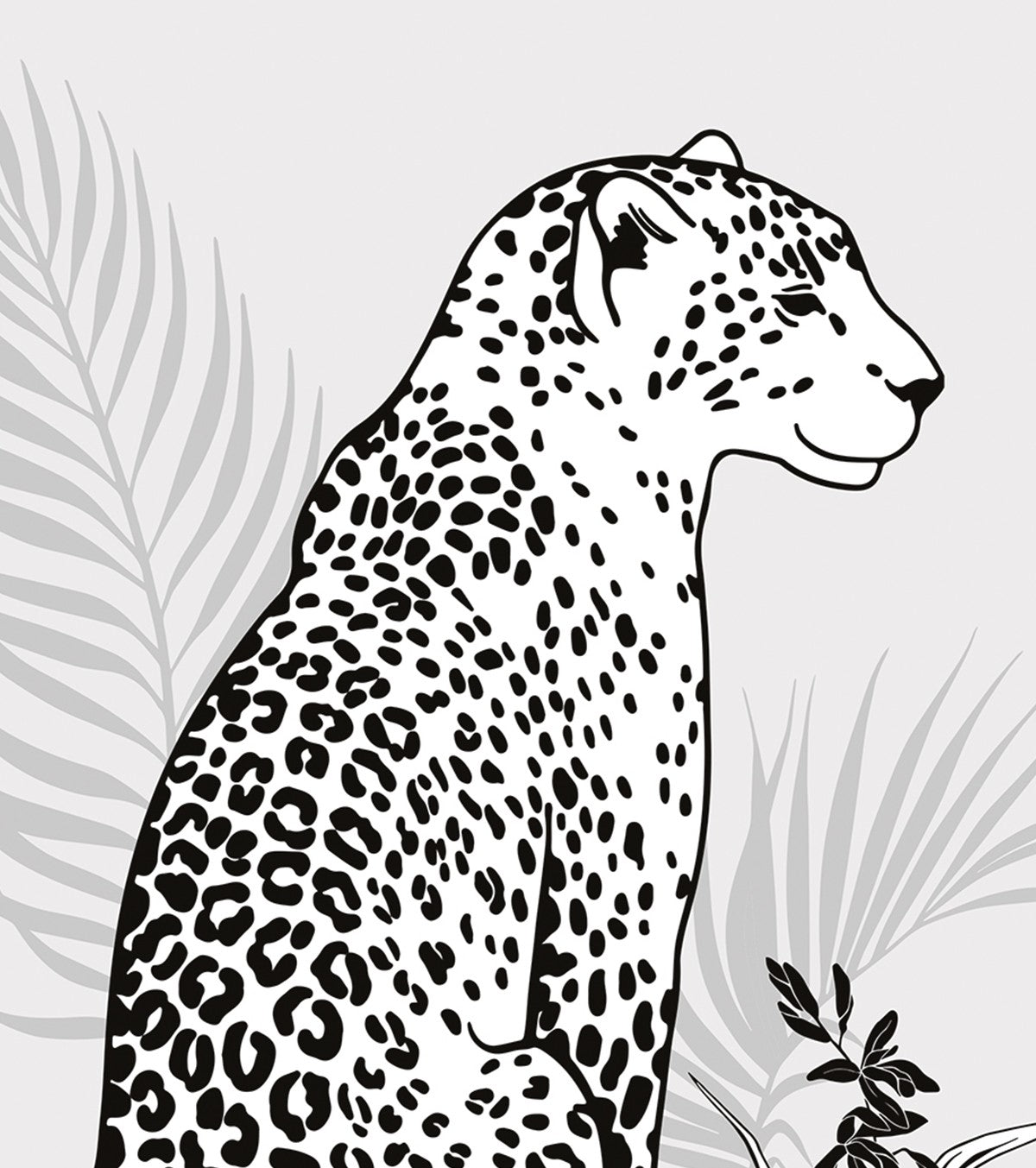 BLACK MAJIK - Set di 2 Posters - Leopardo