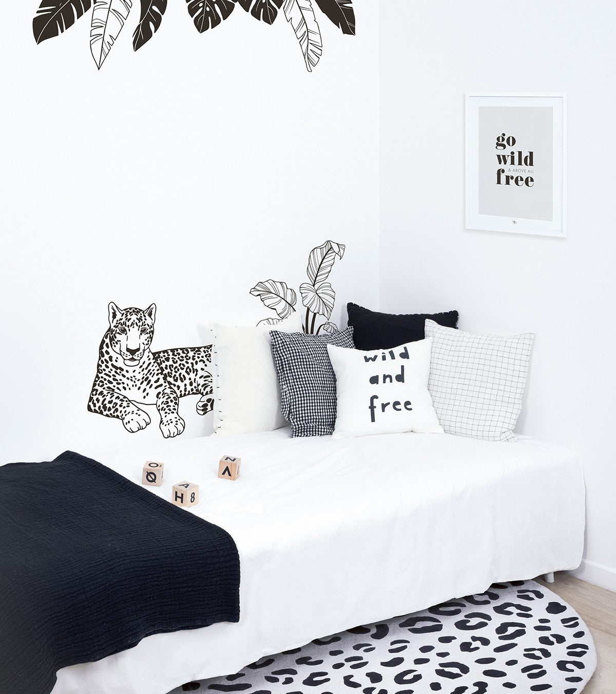 BLACK MAJIK - Set di 2 Posters - Leopardo