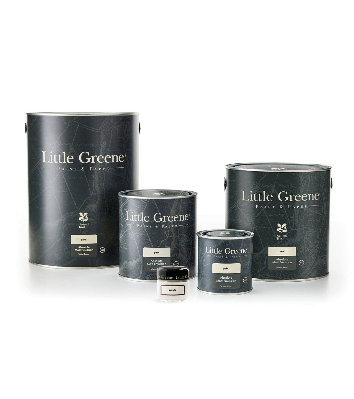 Vernice Little Greene - Colore perlato medio (168)